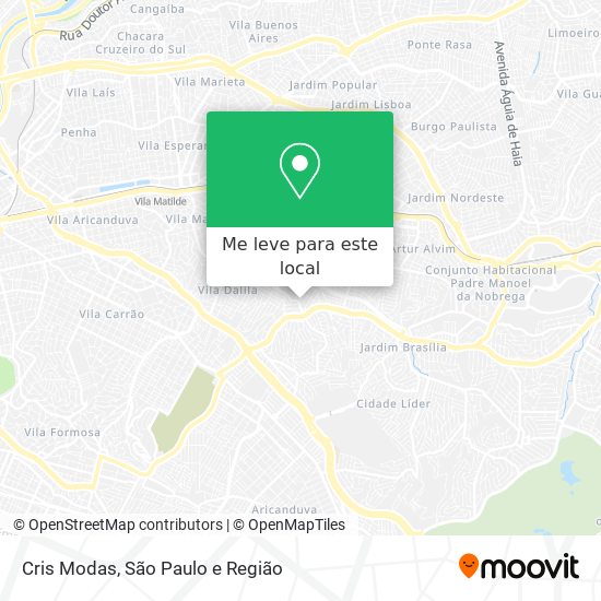 Cris Modas mapa