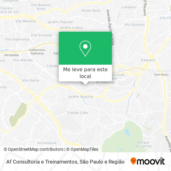 Af Consultoria e Treinamentos mapa