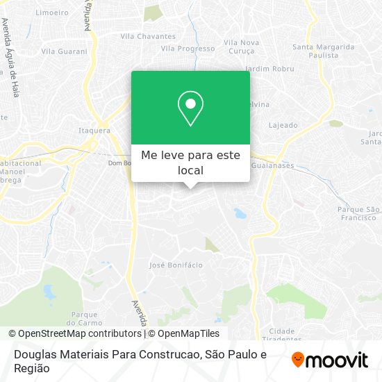 Douglas Materiais Para Construcao mapa