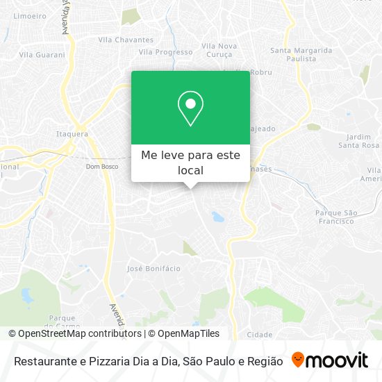 Restaurante e Pizzaria Dia a Dia mapa