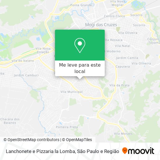 Lanchonete e Pizzaria la Lomba mapa