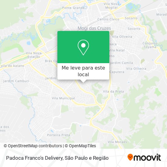 Padoca Franco's Delivery mapa