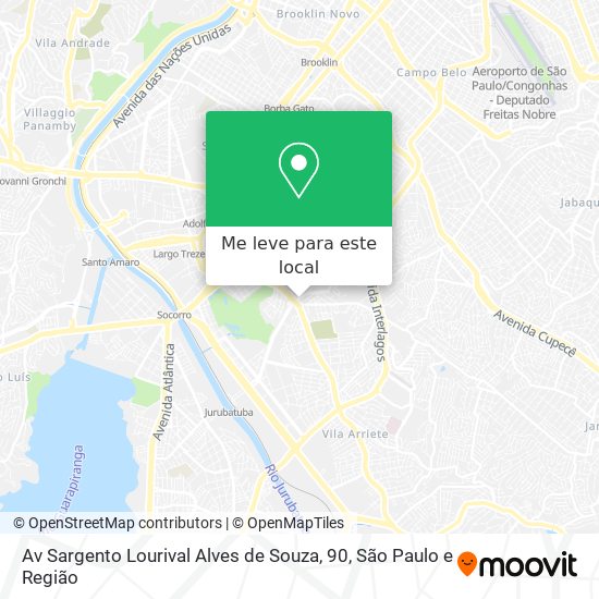 Av Sargento Lourival Alves de Souza, 90 mapa