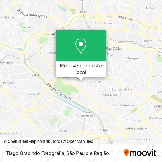 Tiago Gracindo Fotografia mapa