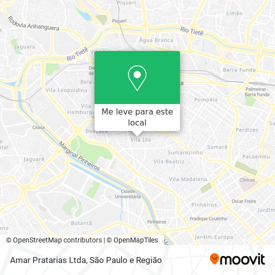 Amar Pratarias Ltda mapa