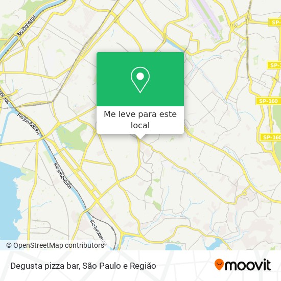 Degusta pizza bar mapa