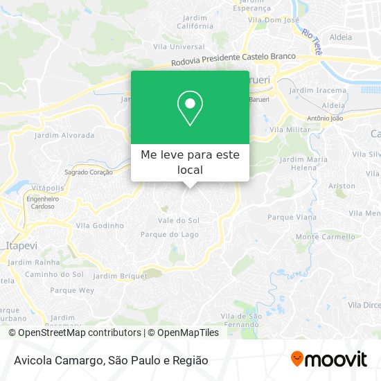 Avicola Camargo mapa