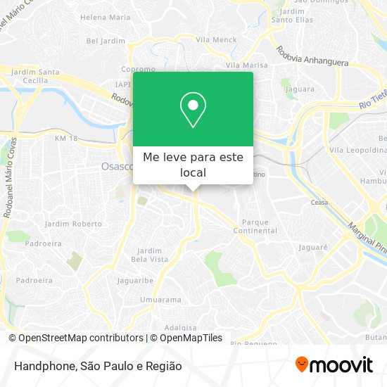 Handphone mapa