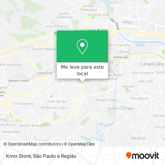 Kmix Store mapa