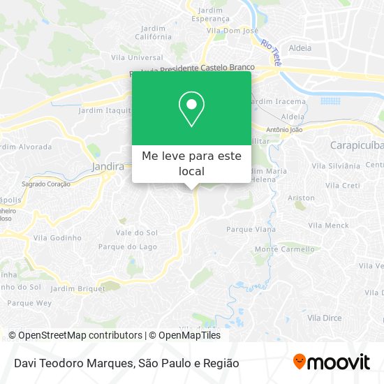 Davi Teodoro Marques mapa