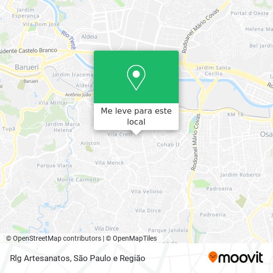 Rlg Artesanatos mapa