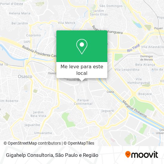 Gigahelp Consultoria mapa