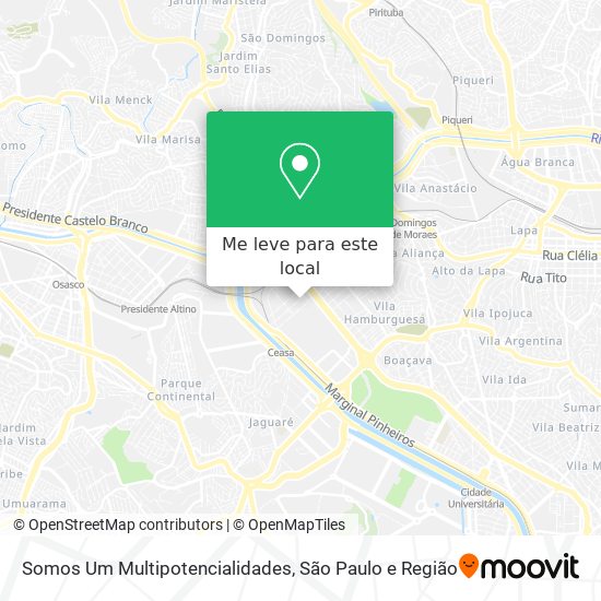 Somos Um Multipotencialidades mapa