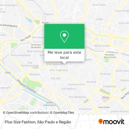 Plus Size Fashion mapa