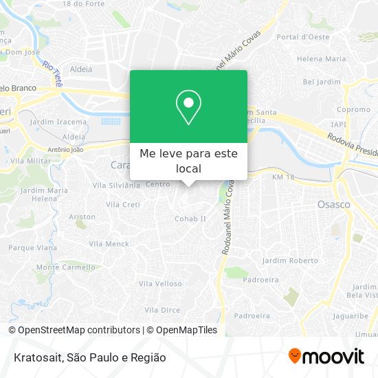 Kratosait mapa