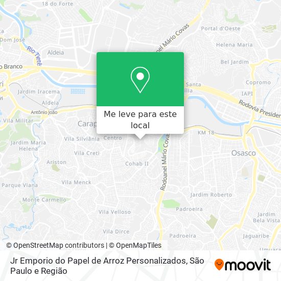 Jr Emporio do Papel de Arroz Personalizados mapa