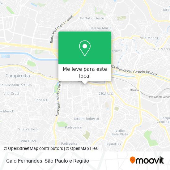 Caio Fernandes mapa