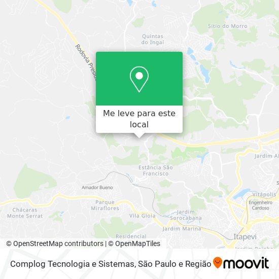 Complog Tecnologia e Sistemas mapa
