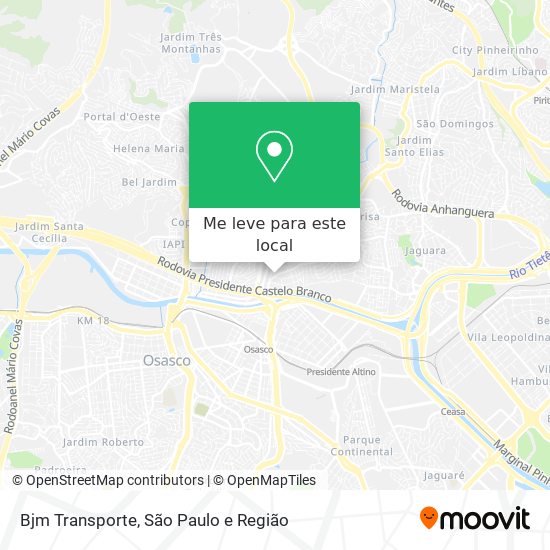Bjm Transporte mapa