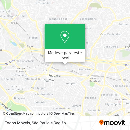 Todos Moveis mapa