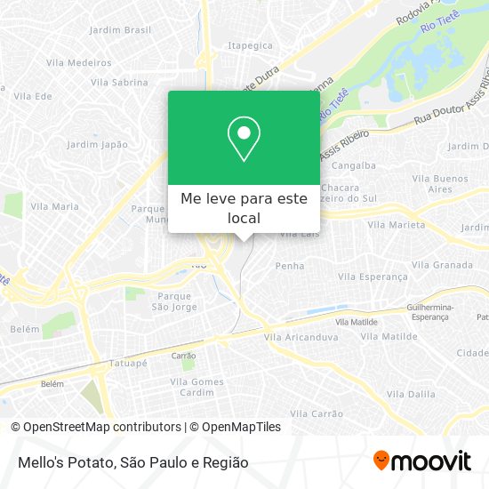 Mello's Potato mapa