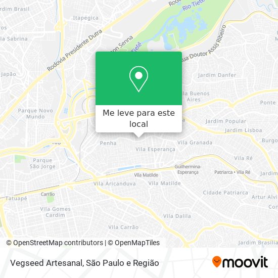 Vegseed Artesanal mapa