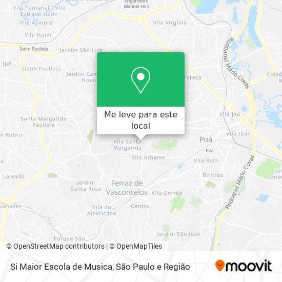 Si Maior Escola de Musica mapa