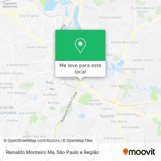 Reinaldo Monteiro Me mapa