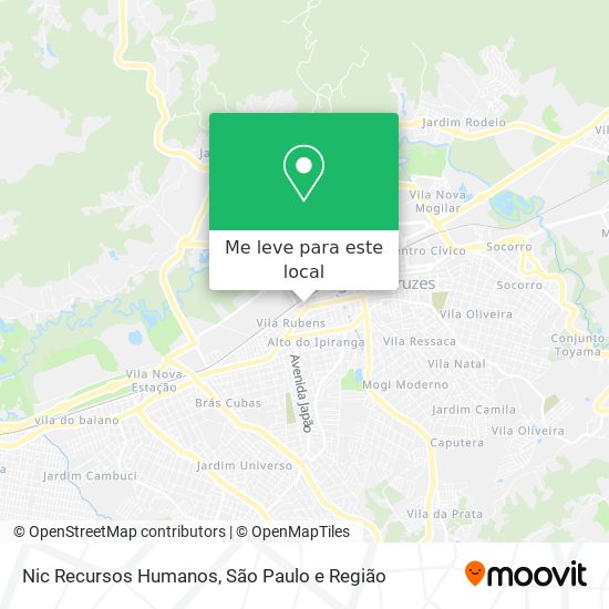 Nic Recursos Humanos mapa