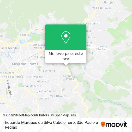 Eduardo Marques da Silva Cabeleireiro mapa