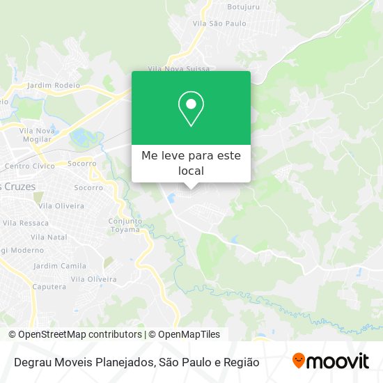 Degrau Moveis Planejados mapa