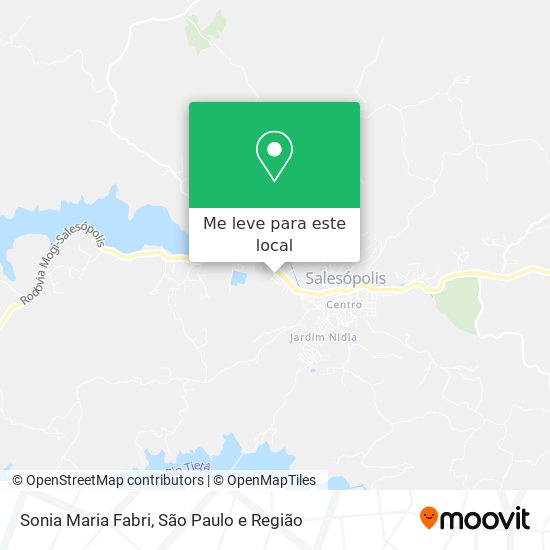 Sonia Maria Fabri mapa