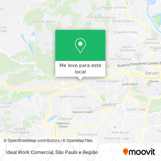 Ideal Work Comercial mapa