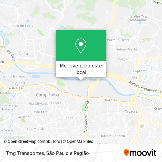 Tmg Transportes mapa
