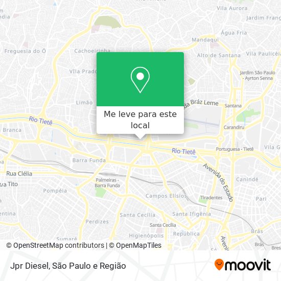 Jpr Diesel mapa