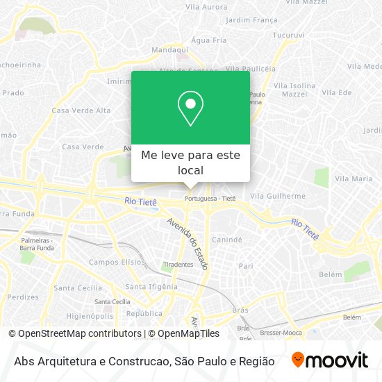 Abs Arquitetura e Construcao mapa