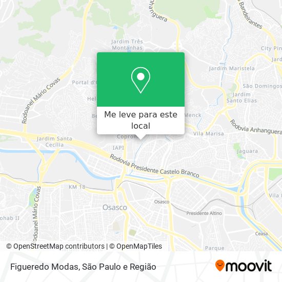 Figueredo Modas mapa