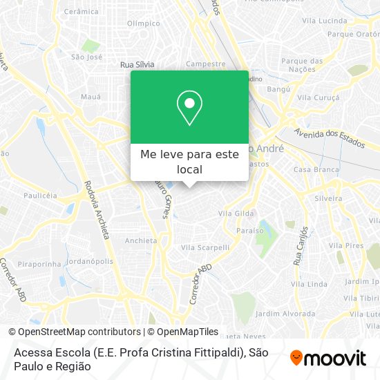 Acessa Escola (E.E. Profa Cristina Fittipaldi) mapa
