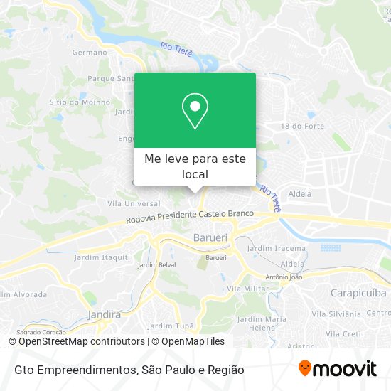 Gto Empreendimentos mapa