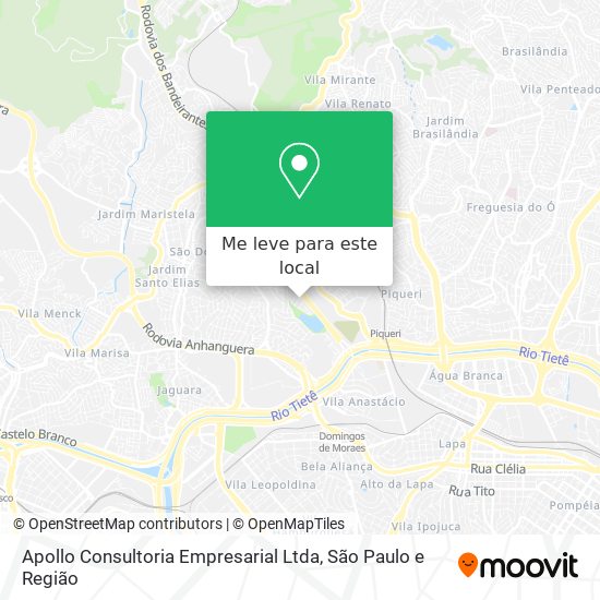 Apollo Consultoria Empresarial Ltda mapa