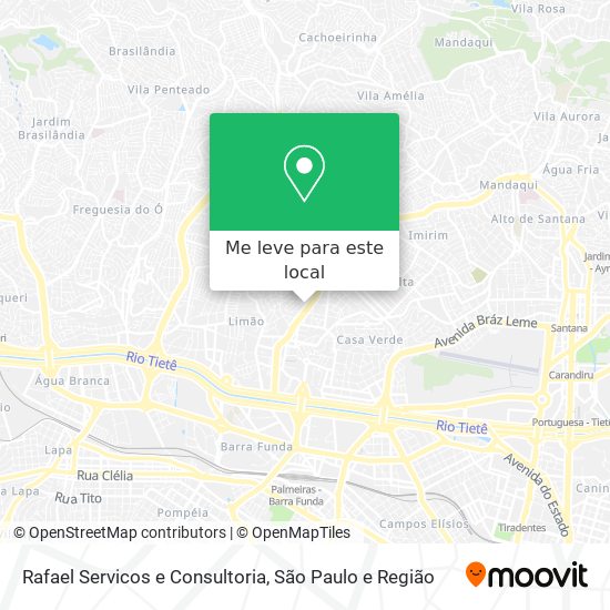 Rafael Servicos e Consultoria mapa