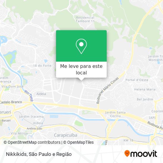 Nikkikids mapa