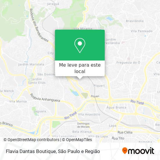 Flavia Dantas Boutique mapa