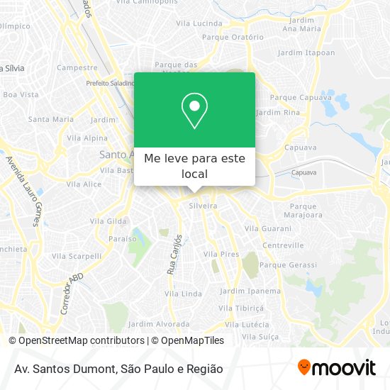 Av. Santos Dumont mapa