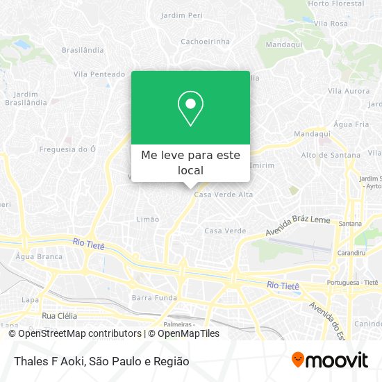 Thales F Aoki mapa