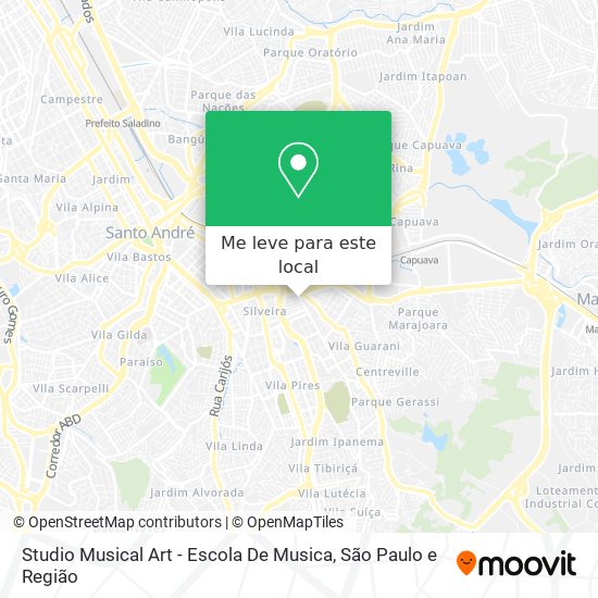 Studio Musical Art - Escola De Musica mapa