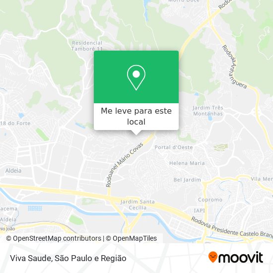 Viva Saude mapa