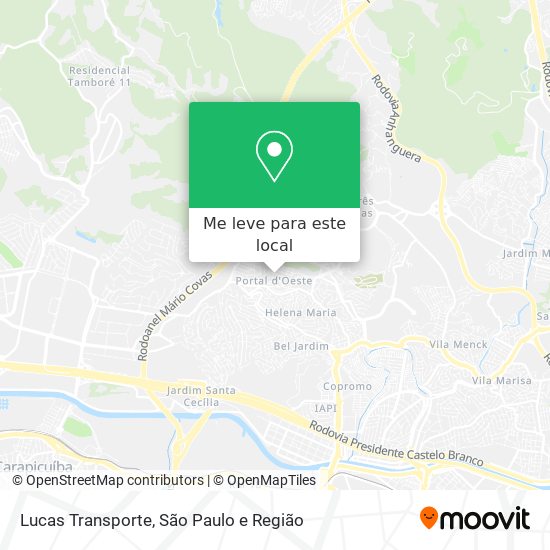 Lucas Transporte mapa