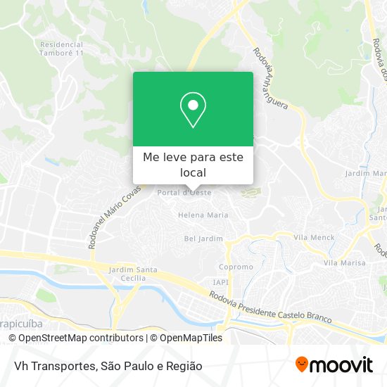 Vh Transportes mapa