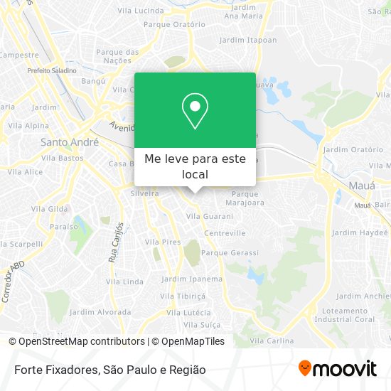 Forte Fixadores mapa